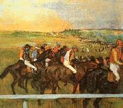 Edgar Degas Racehorses oil painting picture wholesale